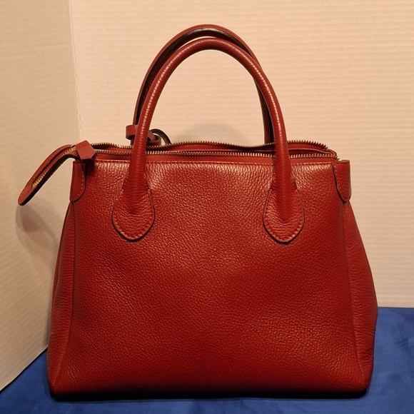 Valentino Ally Red Leather handbag crossbody strap included - Picture 4 of 16